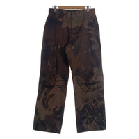 PARANOID パラノイド STONE WASHING PANTS ストーンウォッシュ パンツ ブラウン PD-005-PT02 Size M 福生店