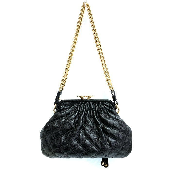 MARC JACOBS マークジェイコブス がま口 チェーン 2way ショルダーバッグ ブラック 瑞穂店