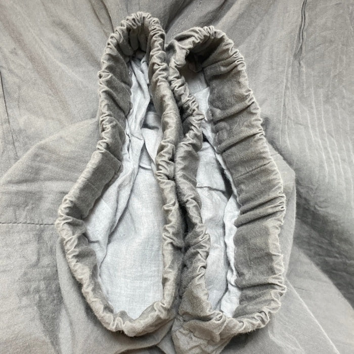 mina perhonen ミナペルホネン クロップドパンツ グレー size36 瑞穂店