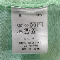 ALWAYS OUT OF STOCK オールウェイズアウトオブストック 迷彩 アーチロゴ プリントTシャツ グリーン Size XL 福生店