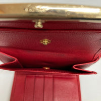 Cartier カルティエ 三つ折り財布 レザー 財布 ラブコレクション レッド 瑞穂店