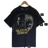 BOB MARLEY ボブマーリー プリントTシャツ ブラック TURBOGADGET ユーロブート Size L 福生店