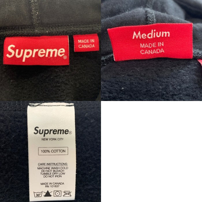 SUPREME シュプリーム 14AW Tonal Box Logo Pullover トーナル ボックスロゴ プルオーバースウェットパーカー ブラック Size M 福生店