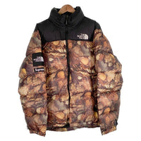 SUPREME シュプリーム 16AW THE NORTH FACE ノースフェイス Leaves Nuptse Jacket  ヌプシジャケット リーブス ダウン 並行品 Size L 福生店