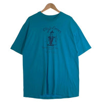 90's Hanes ヘインズ Clay's Corner クレイズコーナー 半袖 Tシャツ ブルー Size XL 福生店