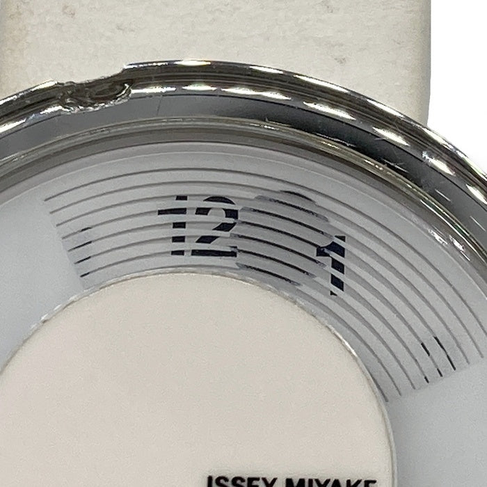 ISSEY MIYAKE イッセイミヤケ VJ20-0070 VUE ホワイトレザー 腕時計 ホワイト 瑞穂店