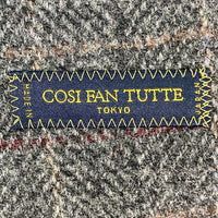 Harris Tweed ハリスツイード チェック柄 ツイードジャケット グレー size46 瑞穂店