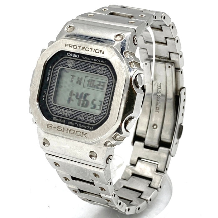 CASIO カシオ G-SHOCK 電波ソーラー 腕時計 メタル シルバー GMW-B5000 瑞穂店