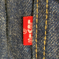 90's Levis リーバイス 71506-XX ボタン裏J02 1st 大戦モデル 復刻 BIG E ビッグイー セルビッチ 赤耳 ファースト デニムジャケット 濃紺 インディゴ 日本製 Size 40 福生店