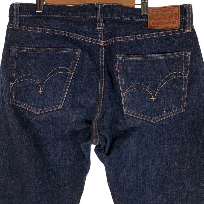 SAMURAI JEANS サムライジーンズ S0500XX 15oz 男気 テーパードデニムパンツ インディゴ Size 36×36 福生店