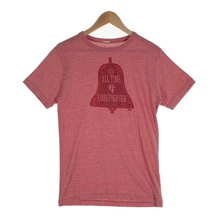 CORE FIGHTER コアファイター 霜降り 染み込みプリント Tシャツ レッド サンプル 2 Size M 相当 福生店