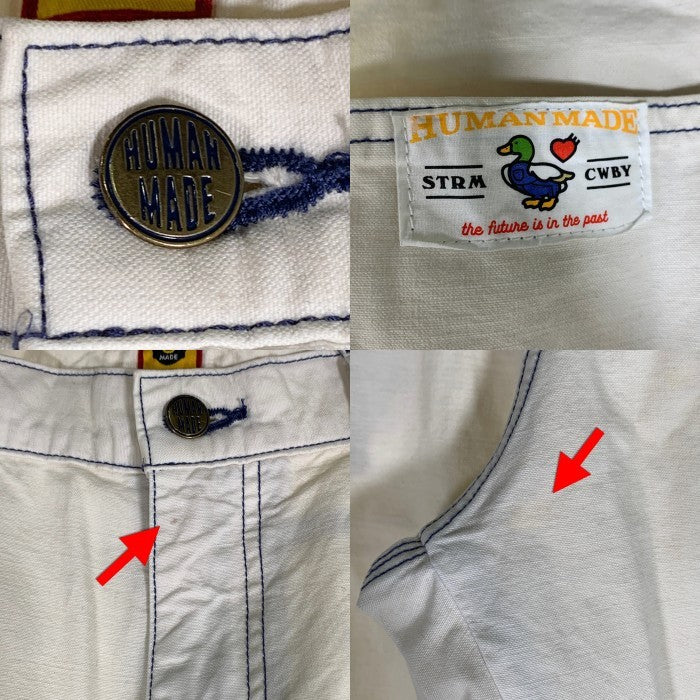 HUMAN MADE ヒューマンメイド ガーメントダイ ペインターパンツ ホワイト Size XL 福生店