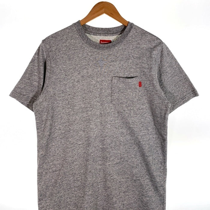 SUPREME シュプリーム Pocket Tee ポケットTシャツ ヘザーグレー ワングラム Size M 福生店