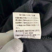 NASTOYS ナストイズ Velor Track Jacket ベロアトラックジャケット ハーフジップ プルオーバー ブラック Size L 福生店