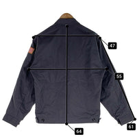 RED KAP レッドキャップ ジップアップ ワークジャケット チノツイル チャコールグレー Size S-R 福生店