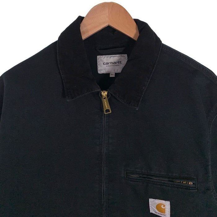 Carhartt WIP カーハートワークインプログレス DETROIT JACKET デトロイトジャケット ダック地 裏地なし ブラック I034819.00E Size XL 福生店
