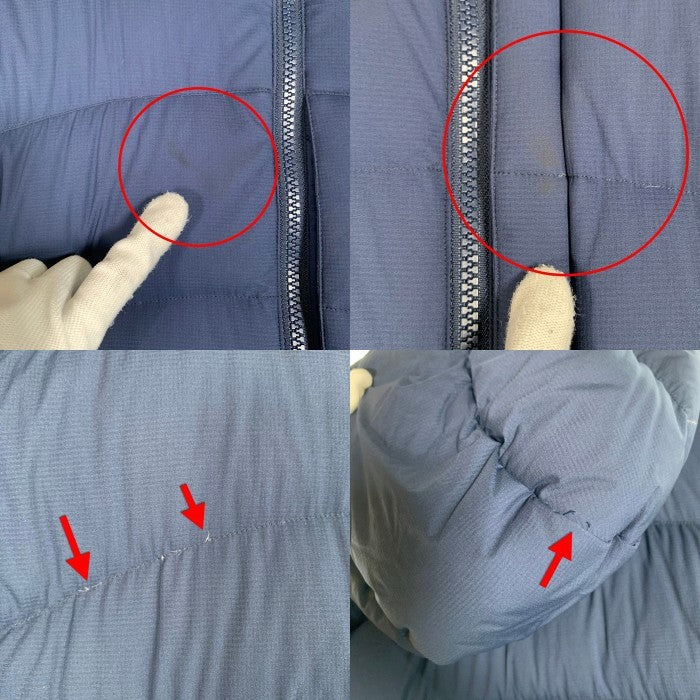 THE NORTH FACE ノースフェイス アコンカグアフーディ ダウンジャケット ネイビー ND91630Z Size M 福生店