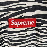 SUPREME シュプリーム 22AW Box Logo Crewneck ボックスロゴ クルーネックスウェットトレーナー ゼブラ Size XXL 福生店