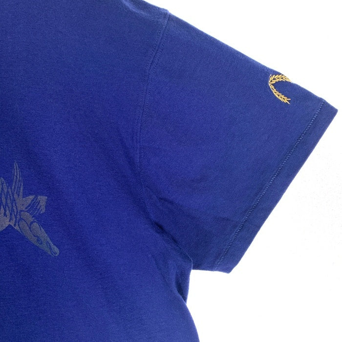 EVISU エヴィス 刺繍 半袖 Tシャツ ネイビー Size 40 福生店