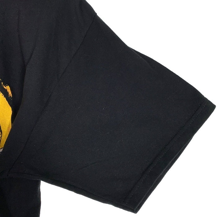 Wu-tang LTD ウータン リミテッド Wu-Kicks Tee ウータンクラン 半袖 Tシャツ ブラック イエロー USA製 Size L 福生店