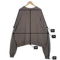 WILLY CHAVARRIA ウィリーチャバリア BOMBER CREW EMBROIDERY ボンバー クルー エンブロイダリー スウェットトレーナー カーキ Size M 福生店