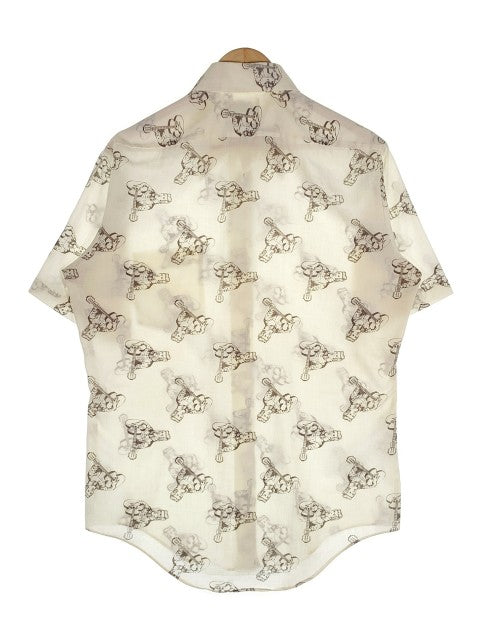 US古着 70's Elvis Presley エルヴィスプレスリー 半袖シャツ 総柄 フルーツオブザルーム Size L 福生店