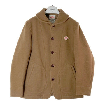 DANTON ダントン ショールカラー ウールモッサジャケット ブラウン JD-8237 Size 42 瑞穂店