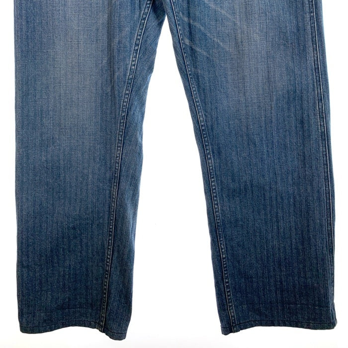 CUTRATE カットレイト USED加工 デニムオーバーオール ライトブルー Size L 福生店