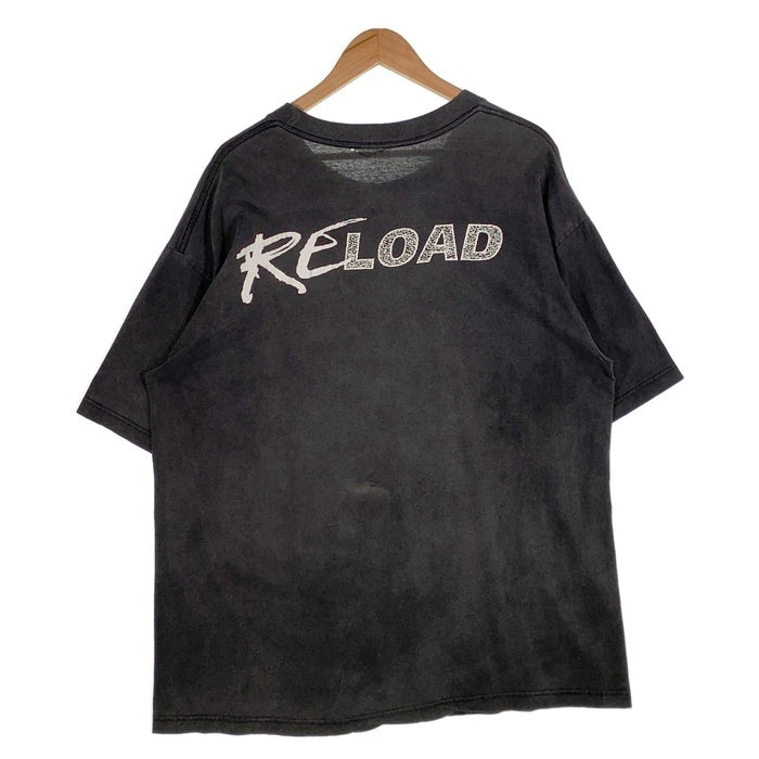 90's METALLICA メタリカ RELOARD プリントTシャツ ブラック Size 2XL 相当 福生店
