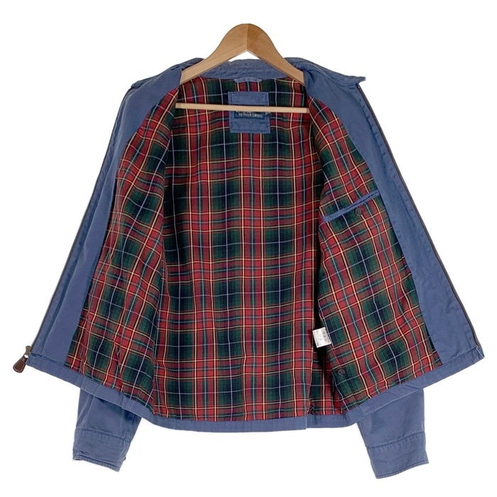 Polo by Ralph Lauren ポロラルフローレン コットンツイル スウィングトップ ジップアップジャケット ブルー Size M 福生店