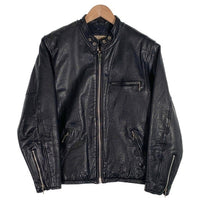 FOORSTEP フールステップ レザー シングル ライダース ジャケット ブラック 1717 Size M 福生店