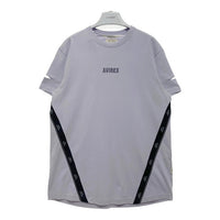 AVIREX アヴィレックス 783-5117603 CUFFS OPEN LOGO TAPE EMBROIDERED ONEPIECE カフスオープンロゴ ワンピース パープル sizeF 瑞穂店