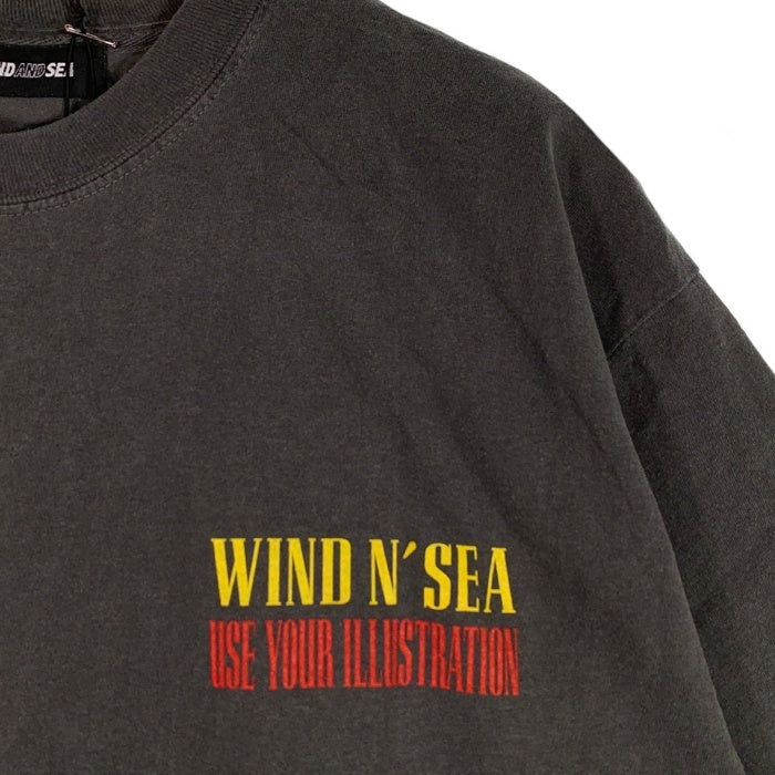 WIND AND SEA ウィンダンシー 24SS Thrash Heritage Michelle S/S Tee スラッシュヘリテージミッシェル  プリントTシャツ ペッパー Size XL 福生店