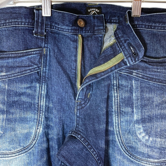 GOHEMP ゴーヘンプ Vendor Tapered Slim Pants ベンダー テーパード スリムパンツ デニムパンツ インディゴ size30 瑞穂店