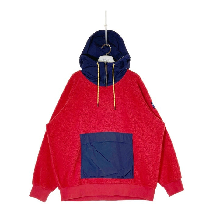 POLO RALPH LAUREN ポロ ラルフローレン HI TECH 復刻 フリースパーカー レッド sizeXL 瑞穂店