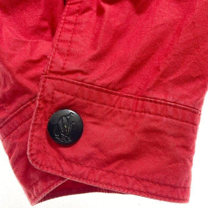nautica ノーティカ 90's .エルボーパッチ ジップアップブルゾン レッド sizeL 瑞穂店