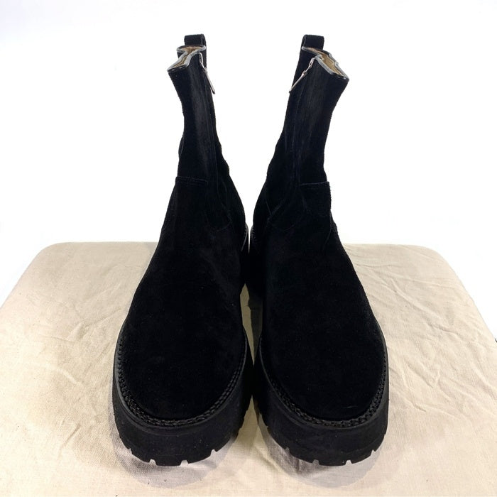 MINEDENIM マインデニム nonnative ノンネイティブ Suede Leather Side Zipper Boots スウェード レザー サイド ジッパー ブーツ ブラック MGK-006-99-432 Size 43 福生店