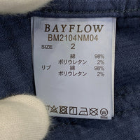 BAYFLOW ベイフロー カリフォルニアコールSP コーデュロイ ショートパンツ ネイビー Size 2 福生店