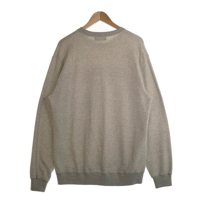 HYSTERIC GLAMOUR ヒステリックグラマー GREATEST PARTY SOUNDS クルーネックスウェット グレー 02261CS05 Size L 福生店