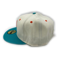 NEW ERA ニューエラ City icon ニューヨークメッツ 59FIFTY ベースボールキャップ アイボリー×エメラルドグリーン size60.6 瑞穂店