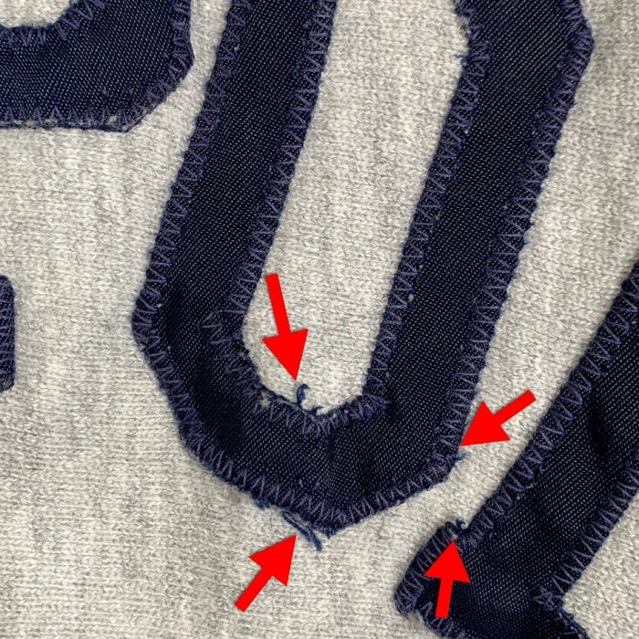 90's Champion チャンピオン REVERSE WEAVE ANNAPOLIS リバースウィーブ ワッペン 袖プリント クルーネックスウェットトレーナー グレー USA製 トリコ刺繡 Size XL 福生店