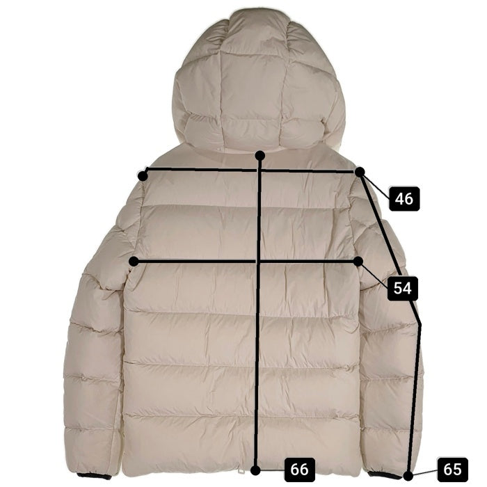 MONCLER モンクレール DUBOIS JACKET デュボア ダウンジャケット ホワイト 19年製造 Size 2 福生店