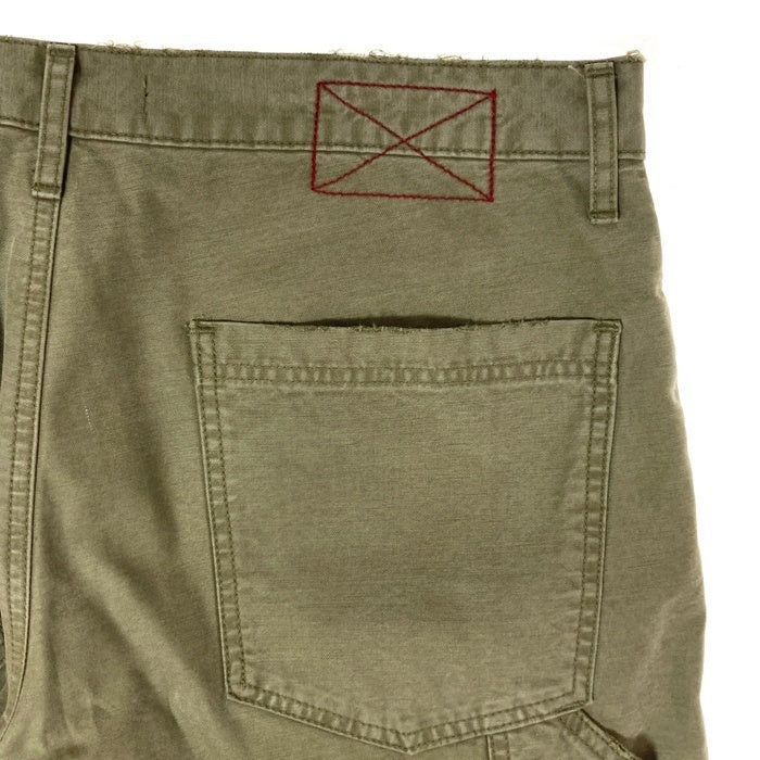 MLVINCE メルヴィンス Double Knee Painter Pants カーキ size32 瑞穂店