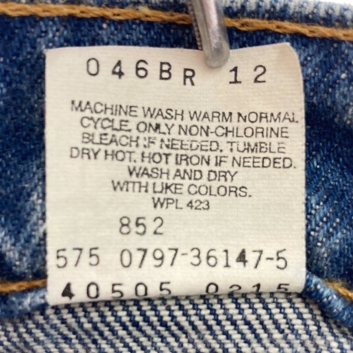 Levi's リーバイス 505 ボタン裏575 USA製 オレンジタブ デニムパンツ ライトインディゴ size42 瑞穂店