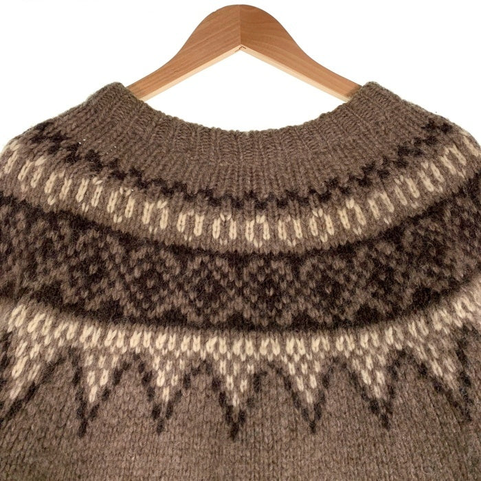 70's Made Especially ノルディック セーター グレー Size L XL相当 福生店