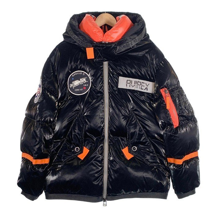 AVIREX アヴィレックス APOLO DOWN JACKET アポロ ダウンジャケット ブラック 6102189 Size XL 福生店