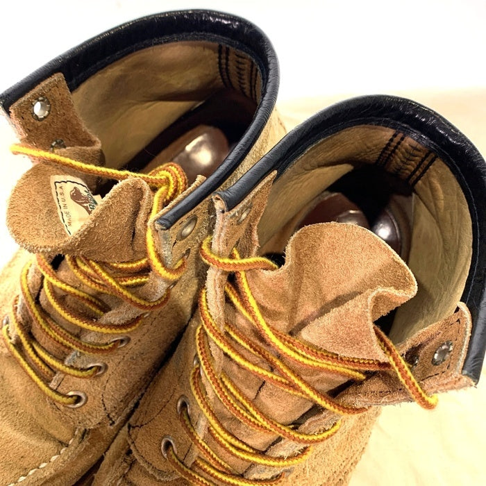 RED WING レッドウィング Irish Setter スエード アイリッシュセッター 6インチ ワークブーツ ベージュ 8173 USA製 Size 6E 24cm 福生店