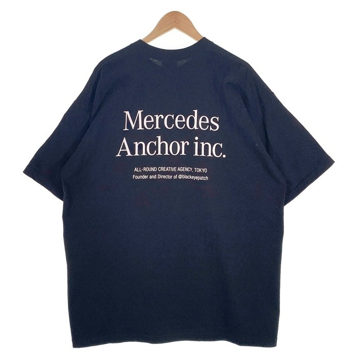 Mercedes Anchor inc. メルセデスアンカーインク プリントTシャツ ブラック PRO CLUB Size 2XL 福生店