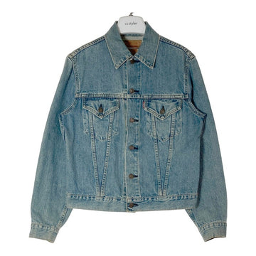 Levi's リーバイス 71557-0214 日本製 93年 BIG-E復刻 3rd トラッカージャケット Gジャン ライトインディゴ size38 瑞穂店