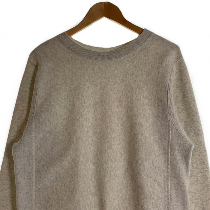 Champion チャンピオン REVERSE WEAVE リバースウィーブ 目無し クルーネックスウェット アッシュグレー Size M 福生店
